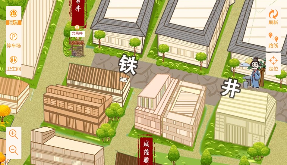 武山智慧景区：手绘地图与语音导览的完美融合